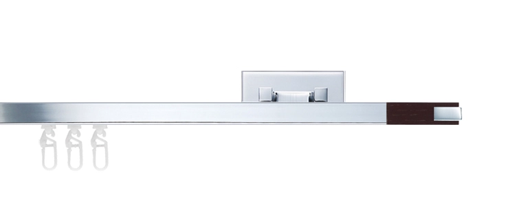 Interstil Phantom 3 in Farbe 70 chrom mit 28 Wenge