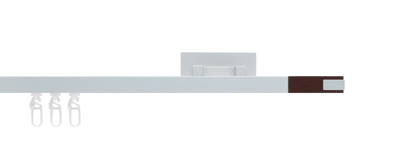 Interstil Phantom 3 in Farbe 79 aluminium mit 28 Wenge