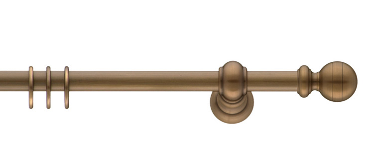 Interstil Imola mit geschlossenen Trägern in Farbe 80 bronziert