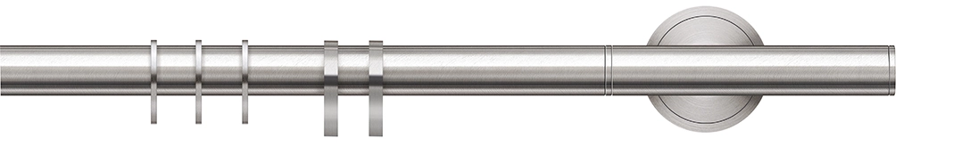 Interstil single in Farbe 77 edelstahl