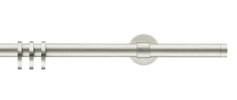 Interstil Solo in Farbe 72 nickel matt
