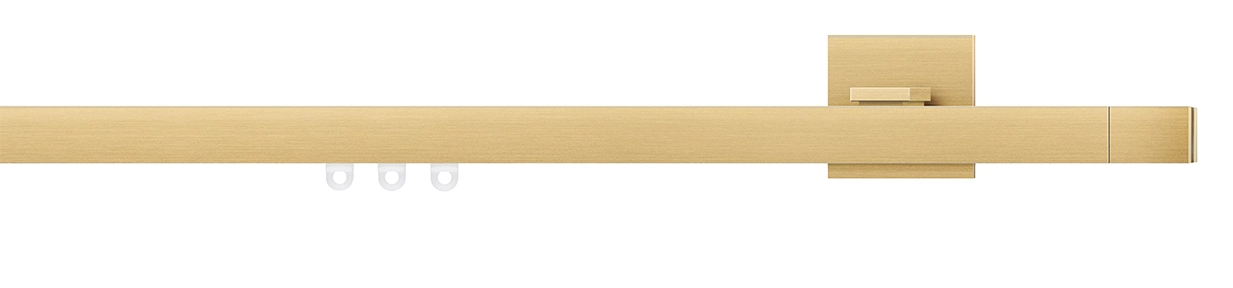 Interstil convex.3 in Farbe 62 messing matt
