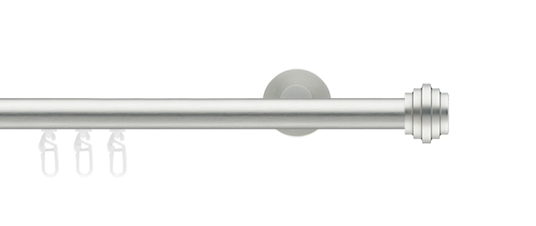 Interstil Radon in Farbe 72 nickel matt