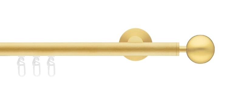 Interstil Menuett in Farbe 62 messing matt