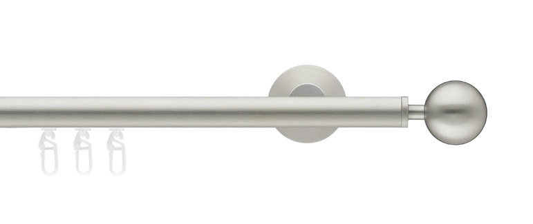 Interstil Menuett in Farbe 72 nickel matt