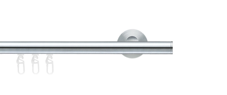 Interstil Mono in Farbe 77 edelstahl