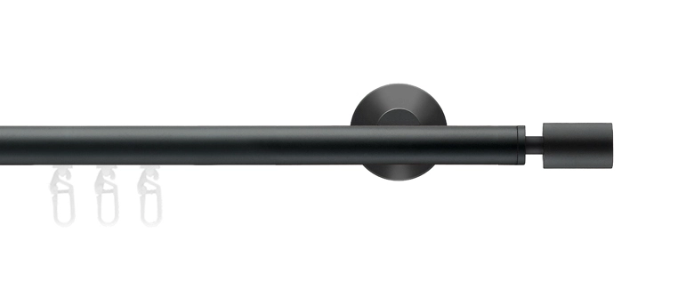 Interstil Retro in Farbe 56 schwarz