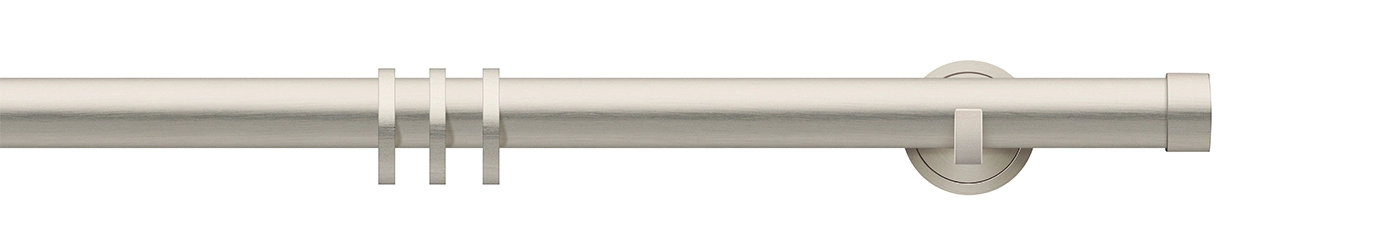 Interstil match flache Träger in Farbe 72 nickel matt