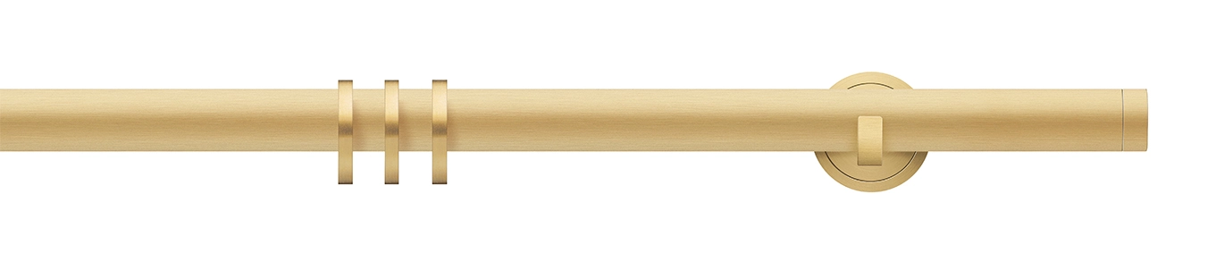 Interstil cup flache Träger in Farbe 62 messing matt