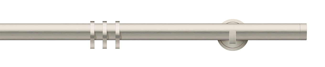 Interstil cup flache Träger in Farbe 72 nickel matt
