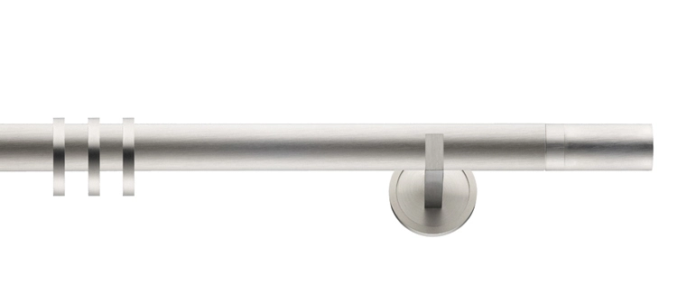 Interstil Polo flache Träger in Farbe 72 nickel matt