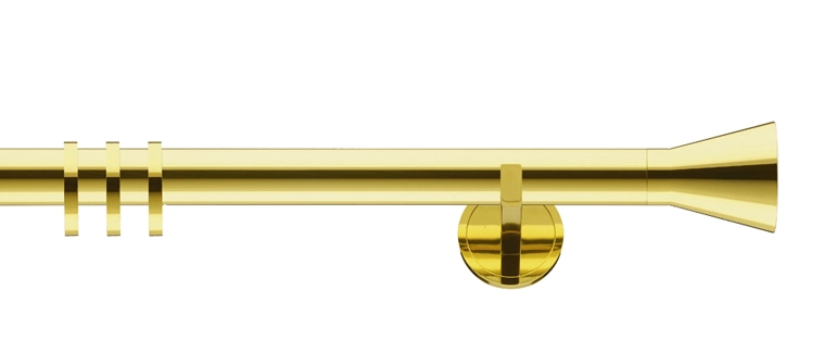 Interstil Derby flache Träger in Farbe 60 messing