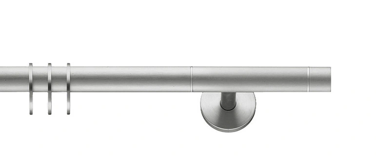 Interstil Askese in Farbe 77 edelstahl