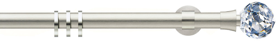 Interstil Kristall in Farbe 72 nickel matt