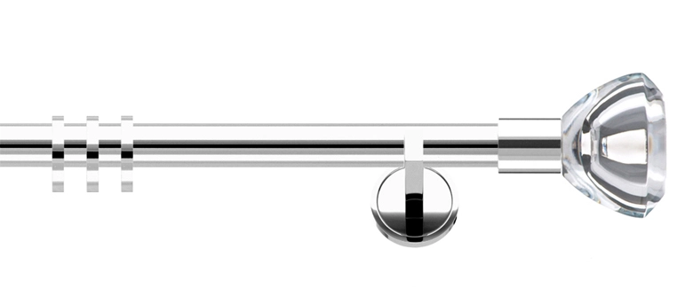 Interstil Facette flache Träger in Farbe 71 nickel