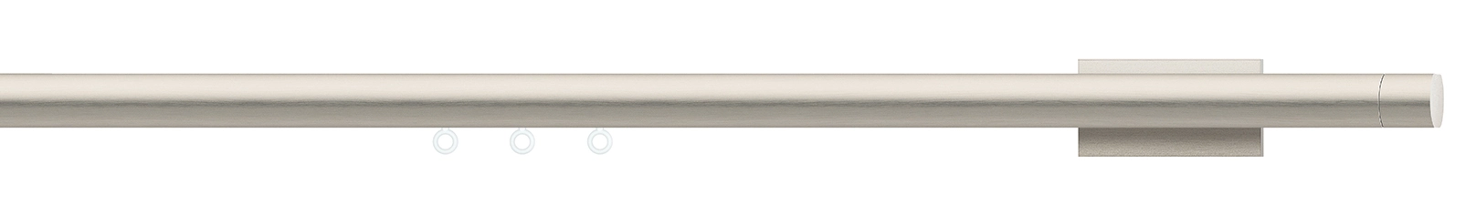 Interstil sinus.1 in Farbe 72 nickel matt