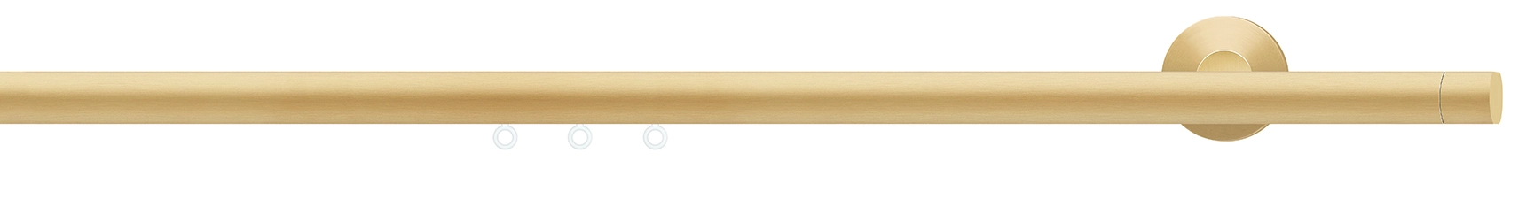 Interstil sinus.3 in Farbe 62 messing matt
