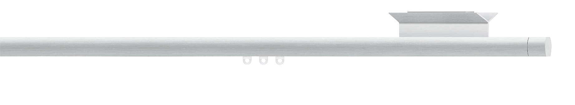 Interstil novum.25 in Farbe 79 aluminium