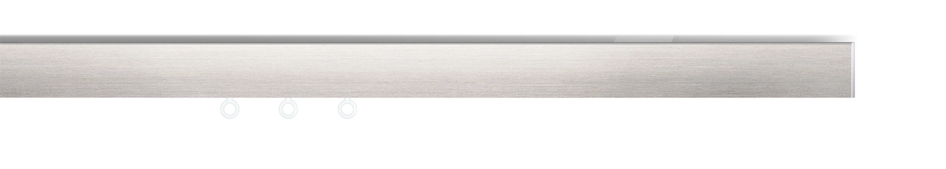 Interstil helix.1 in Farbe 77 edelstahl