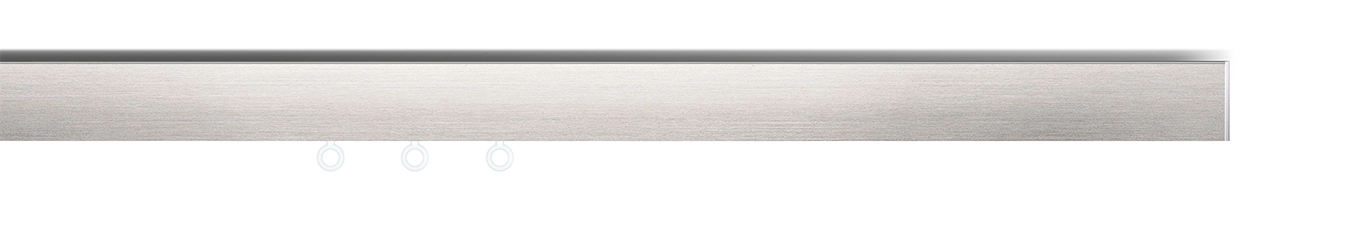 Interstil helix.2 in Farbe 77 edelstahl