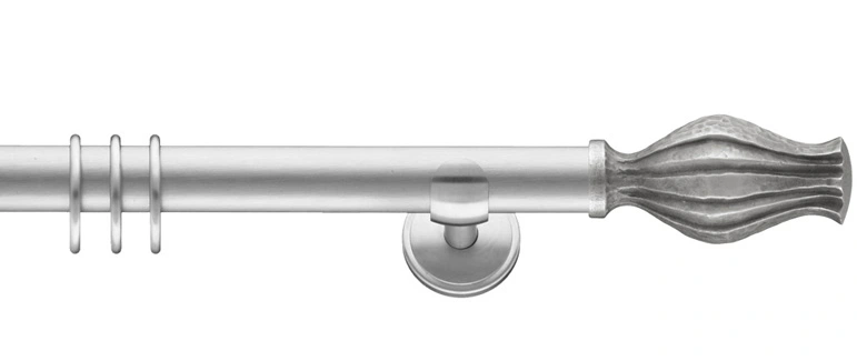 Interstil Salomo in Farbe 72 nickel matt