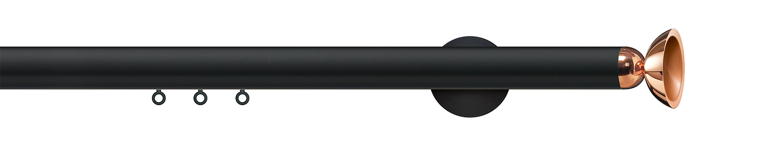 Interstil phantasie.1 in Farbe 56 schwarz mit 64 Kupfer