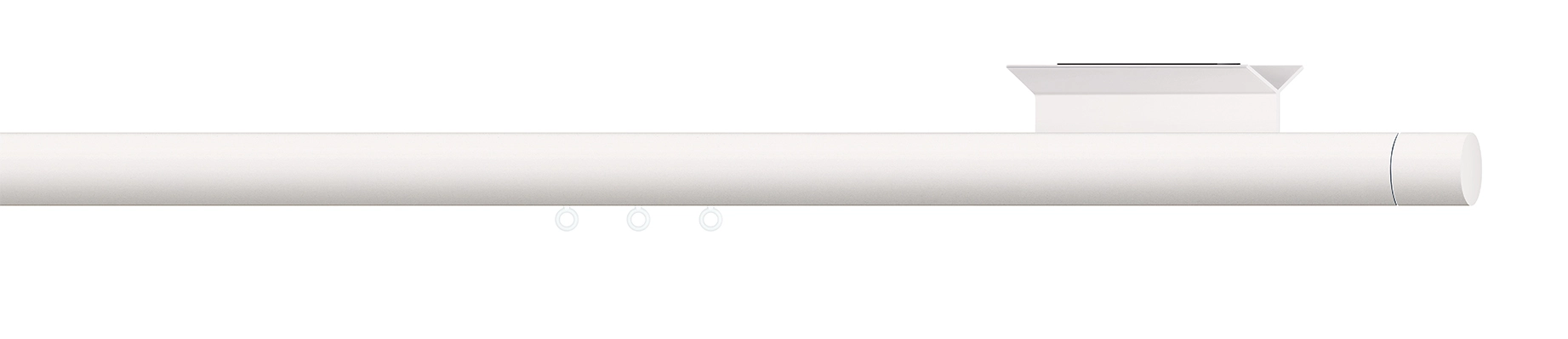 Interstil novum.30 in Farbe 55 weiß matt