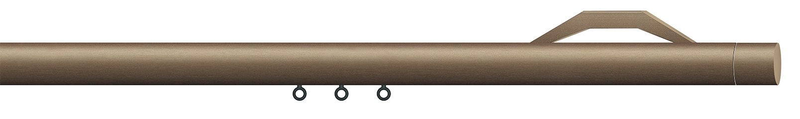 Interstil quantum.30 in Farbe 80 bronziert