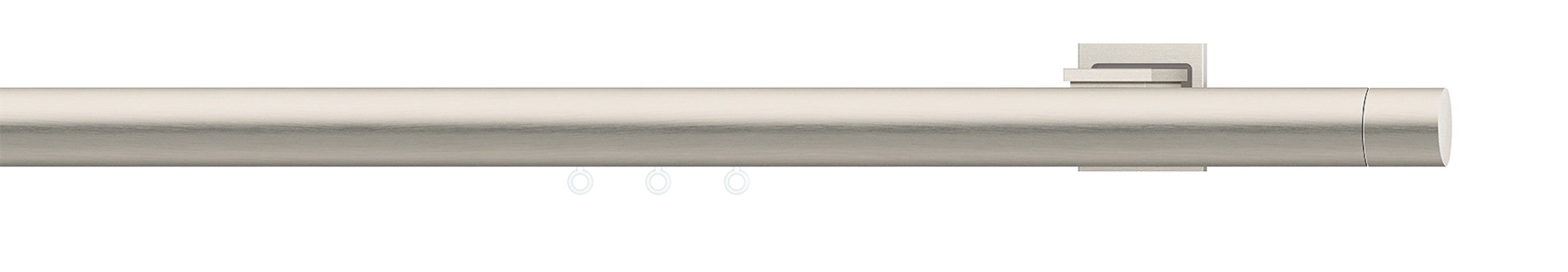 Interstil sympathie.3 in Farbe 72 nickel matt