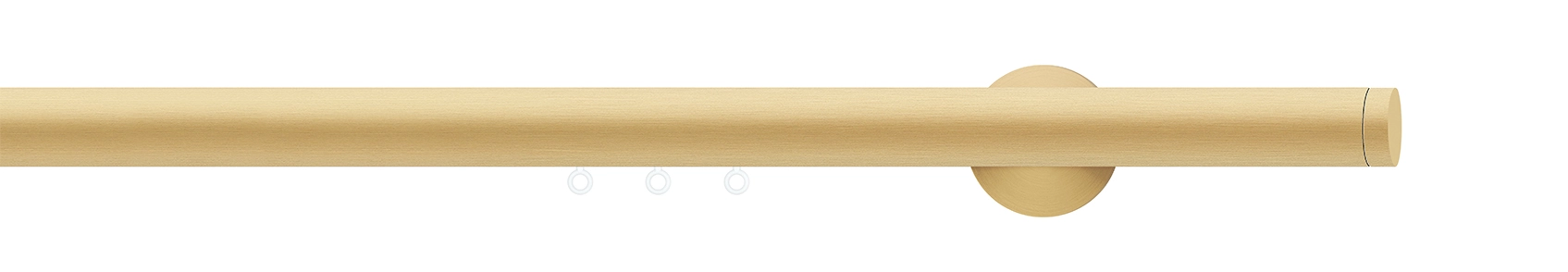 Interstil harmonie.1 in Farbe 62 messing matt