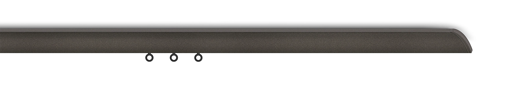 Interstil W2 Deckenmontage in Farbe 51 Anthrazit