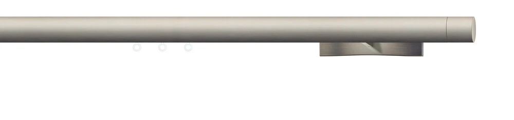 Interstil W3.1 mit flachen Trägern in Farbe 72 nickel matt