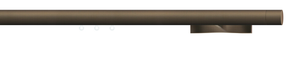 Interstil W3.1 mit flachen Trägern in Farbe 80 bronziert