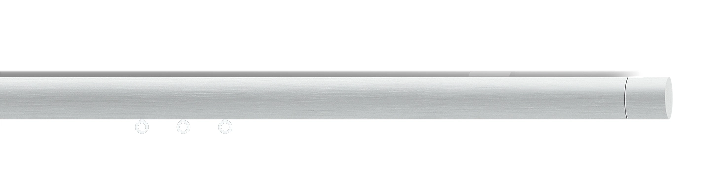 Interstil pure.30W in Farbe 79 aluminium