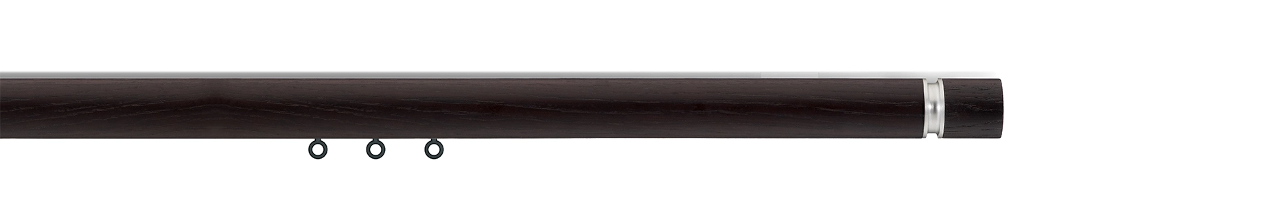 Interstil pure plenum W in Farbe 28 Wenge mit 79 aluminium