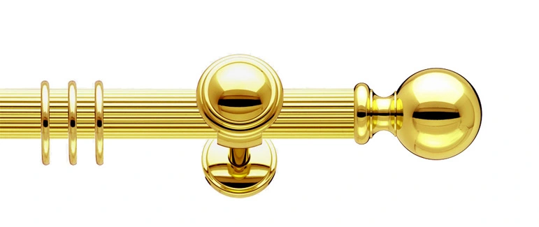 Interstil Ora kanneliert mit Träger Rosette 03554