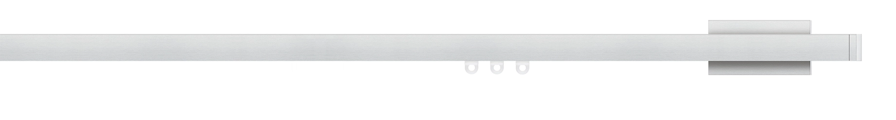 Interstil compact.1W in Farbe 79 aluminium
