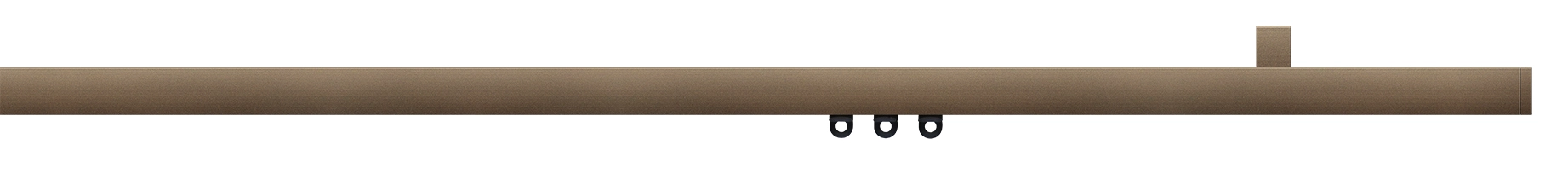 Interstil cubus.2W in Farbe 80 bronziert