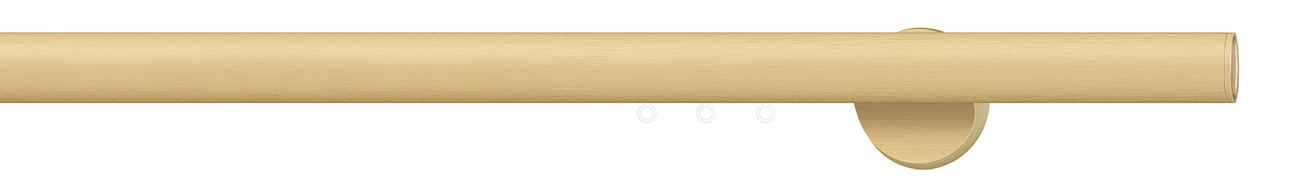 Interstil trim.3W in Farbe 62 messing matt