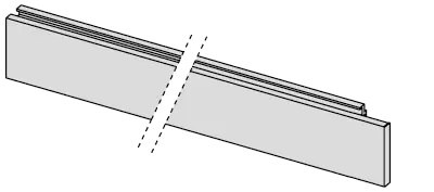 links Wandanschlag