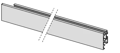 rechts Wandanschlag