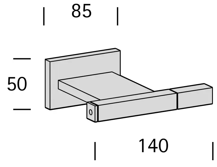 Interstil 10412 Spannträger 12 cm