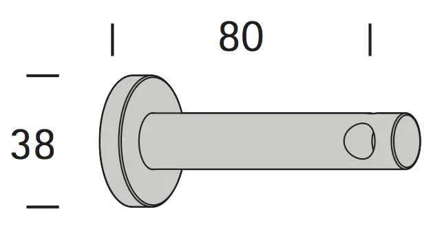 Interstil 10712 Wandträger 8 cm
