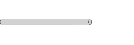Edelstahlstange massiv geschliffen 8 mm