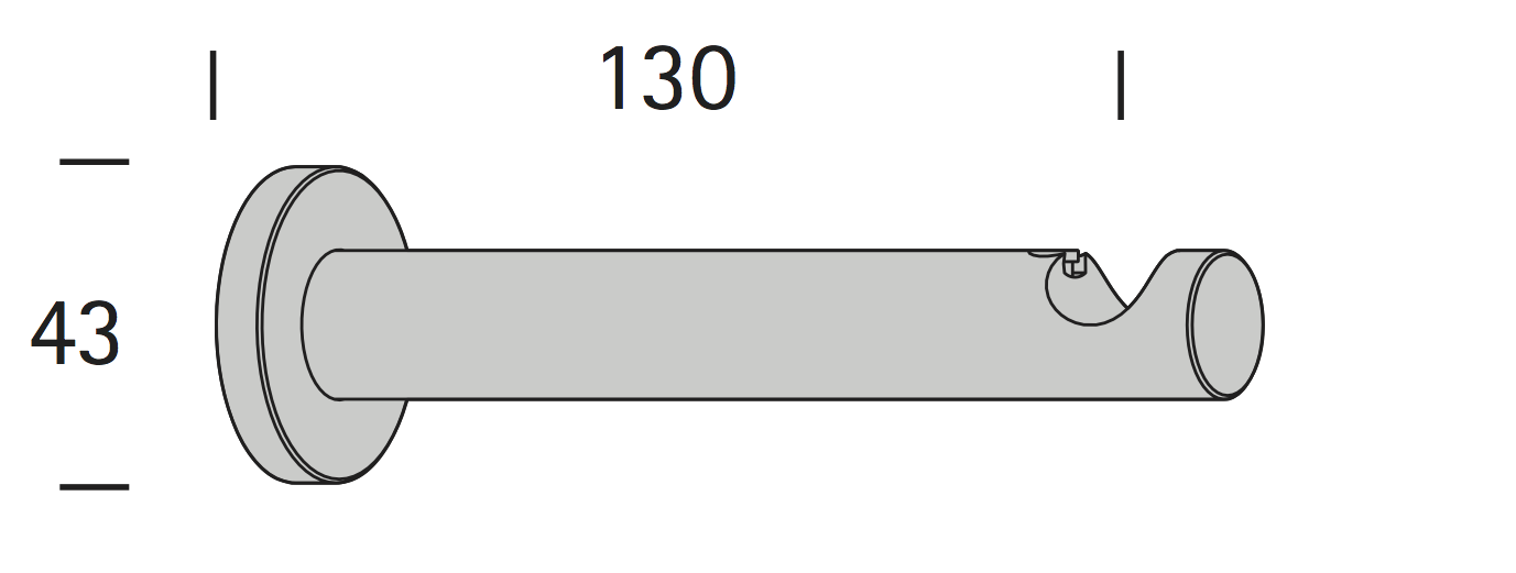 Interstil 16613 Träger 13 cm