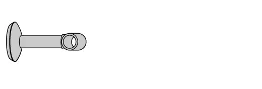 Interstil 16851 Träger 8 cm