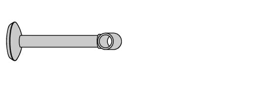 Interstil 16852 Träger 13 cm