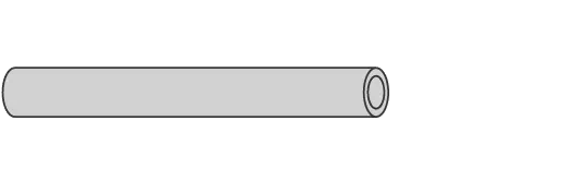 Interstil 20610M Messing Stilrohr 20 mm