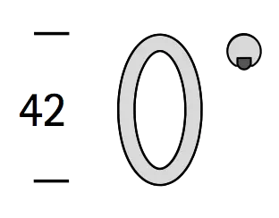 Interstil 20709 Ring 42 x 4.5 mit Gleiteinlage