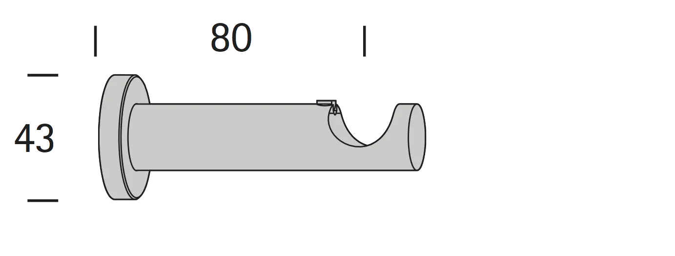 Interstil 20731 Träger 8 cm